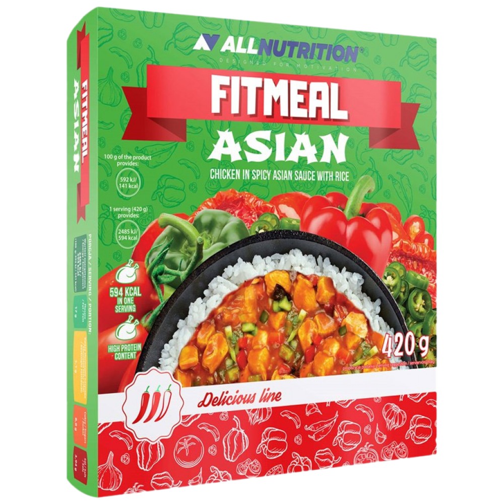 FitMeal Asian | Gotovi visokoproteinski obrok - 420 grama