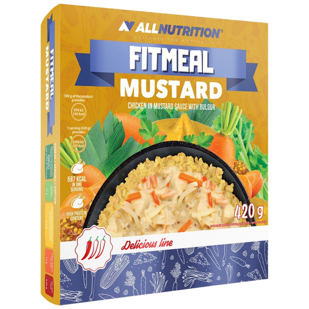FitMeal senf | Gotovi visokoproteinski obrok - 420 grama
