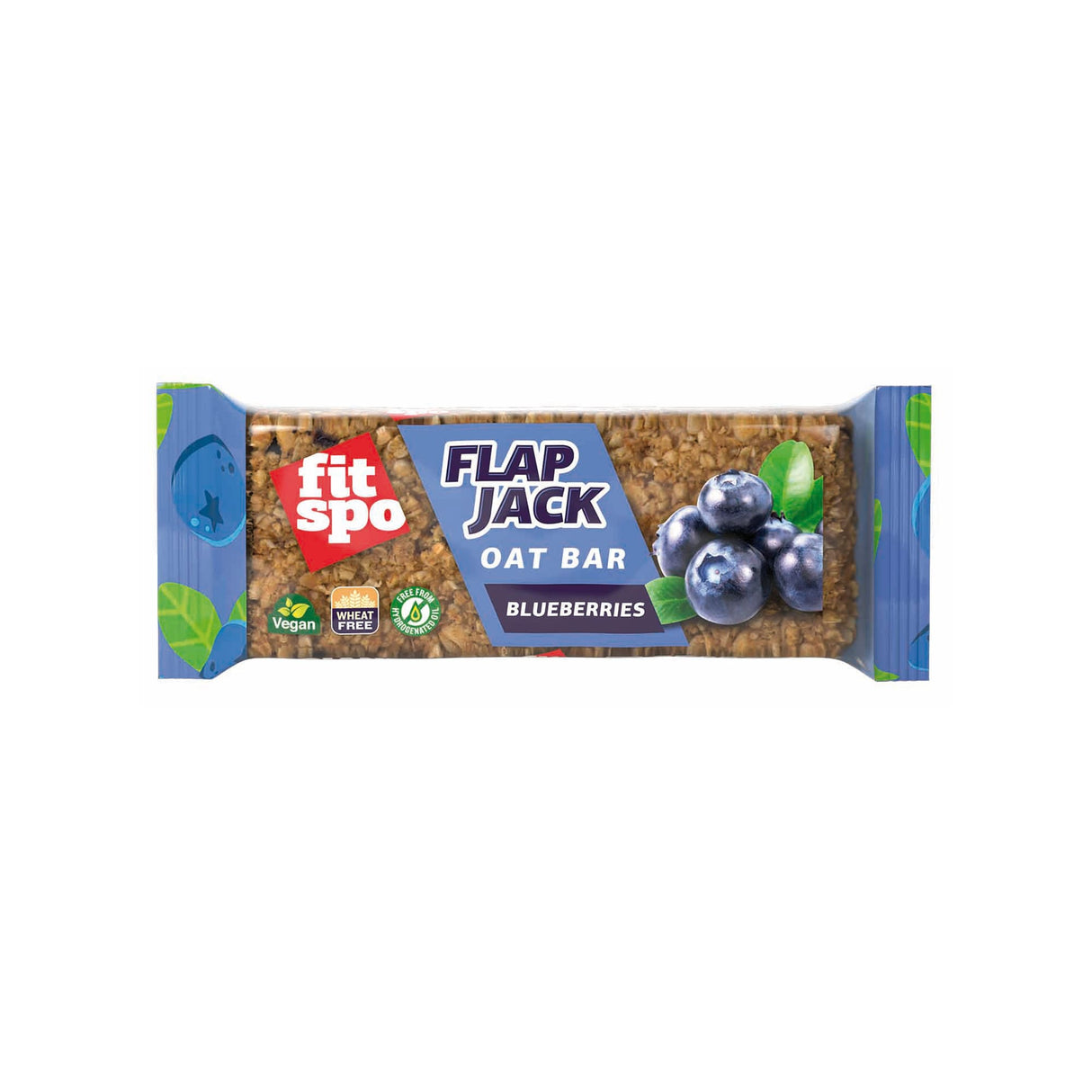 Flap Jack - Energetska zobena pločica borovnica x 80 grama
