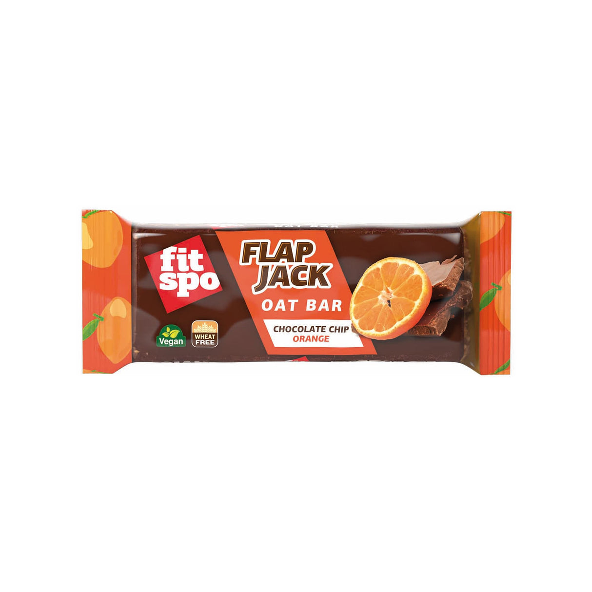 Flap Jack - energetska zobena pločica naranča i čokolada x 90 grama