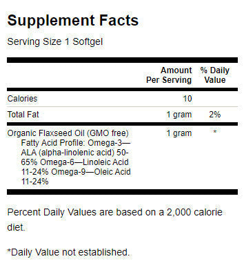 Laneno ulje 1000 mg - 100 gel kapsula