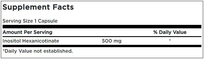 Niacin bez ispiranja 500 mg - 240 kapsula