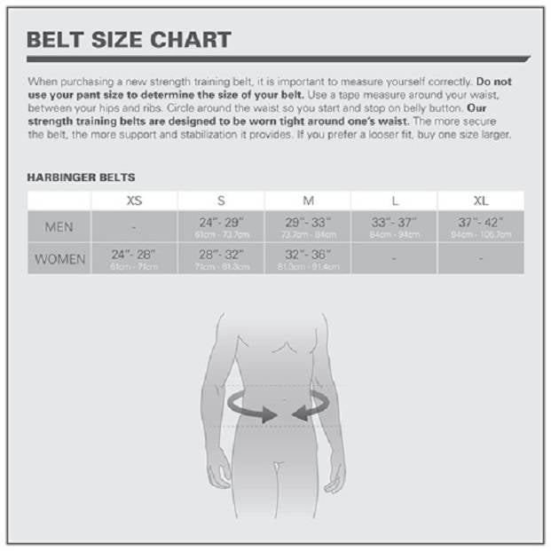 Pojas za vježbanje/Foam Core Belt 12,5 cm - crni