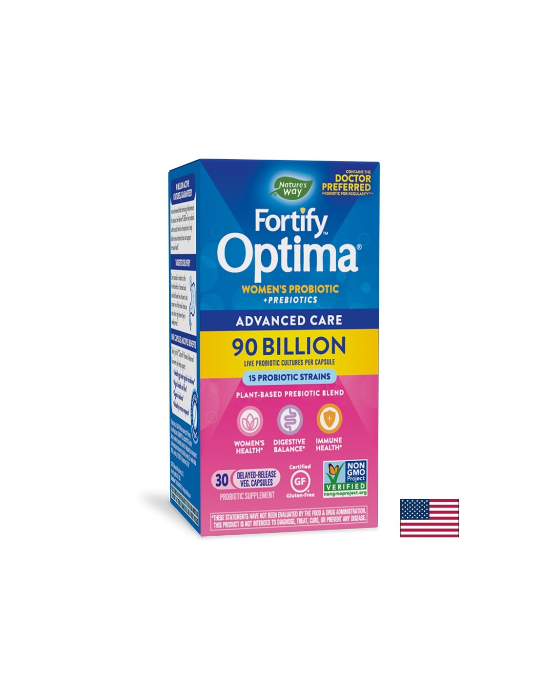 Fortify Optima Women`s 90 Billion Active Probiotics - 30 kapsula