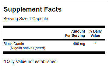 Sjemenke crnog kima punog spektra 400 mg - 60 kapsula