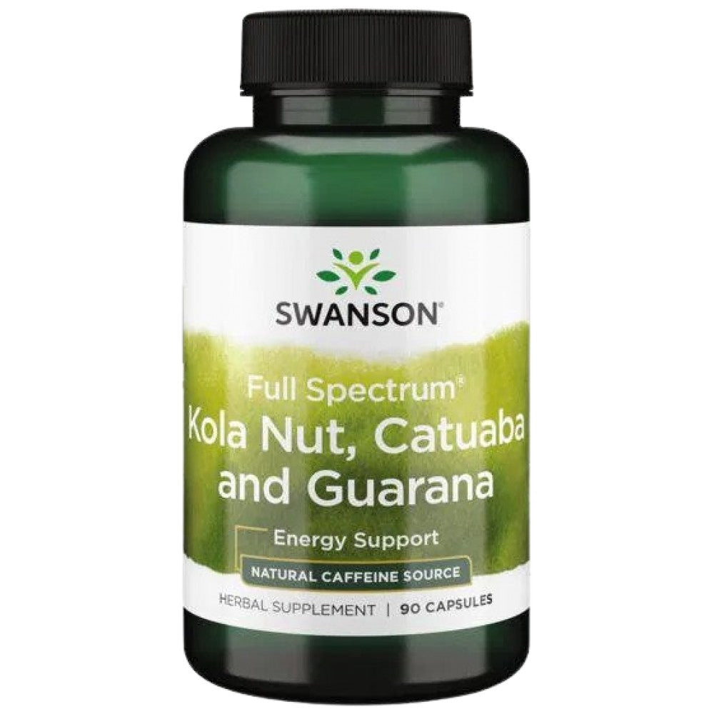 Full Spectrum Kola Nut, Catuaba i Guarana 90 kapsula