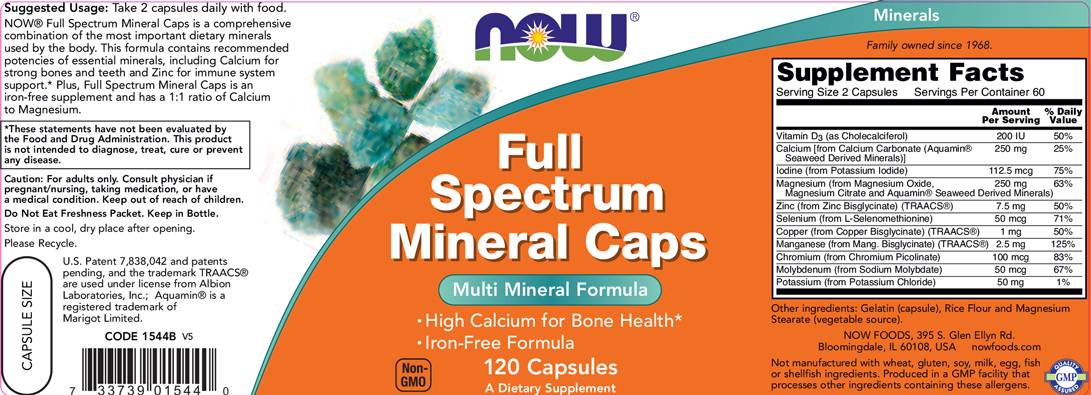 Full Spectrum Mineral Caps - 120 kapsula