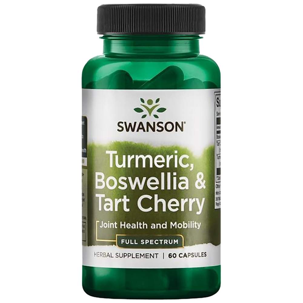 Kurkuma punog spektra, Boswellia & Kisela višnja - 60 kapsula