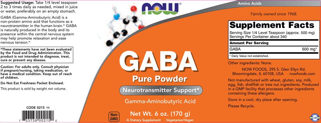 GABA prah - 170 grama