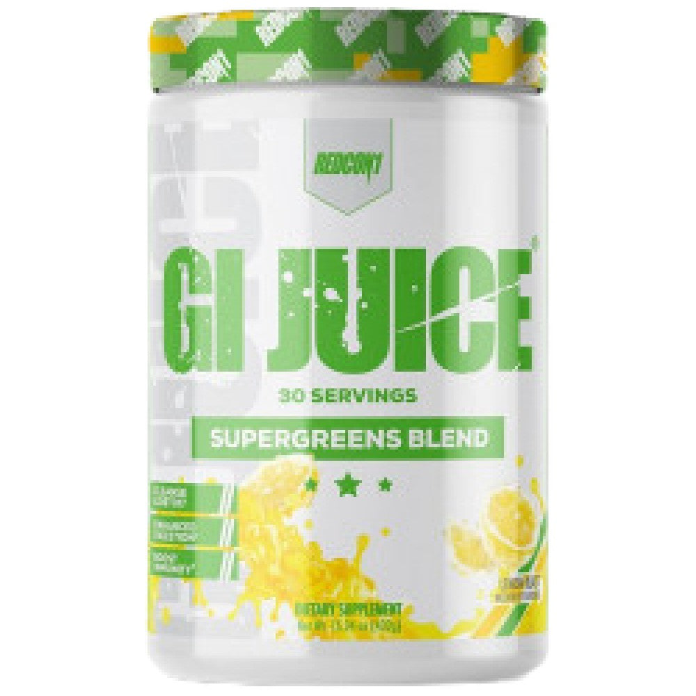 GI sok | Supergreens mješavina + probavni enzimi - 450 grama