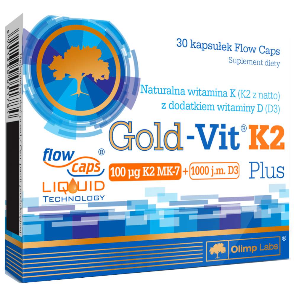 GOLD-Vit K2 Plus 30 kapsula