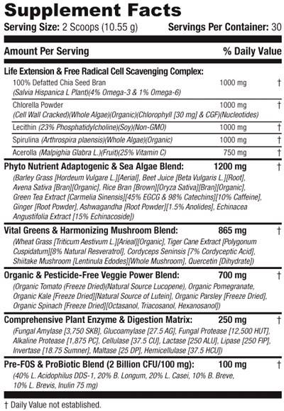 GREEN SUPREME FUSION - 316 grama