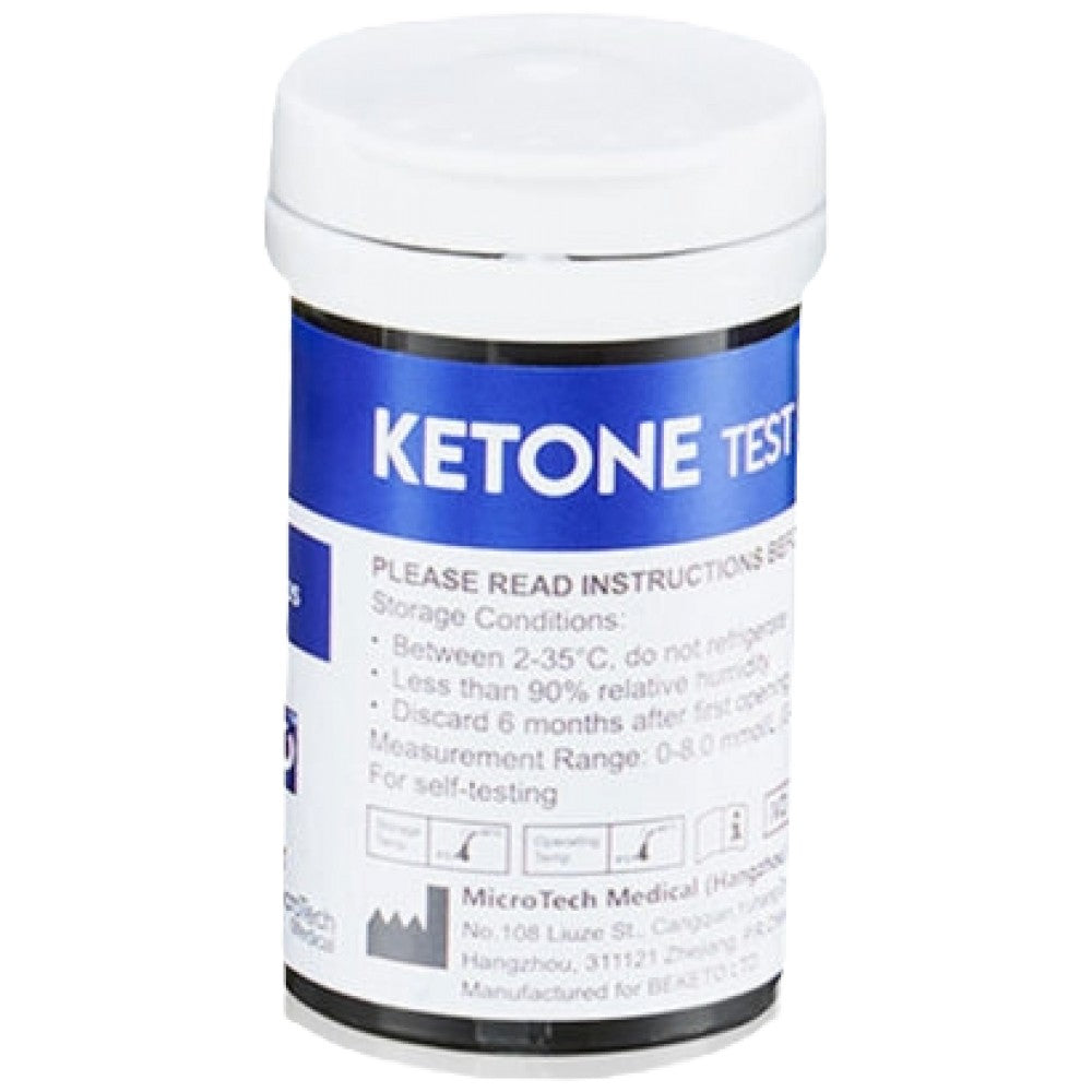 GluKeto Meter – Testovi za ketone - 50 kom.