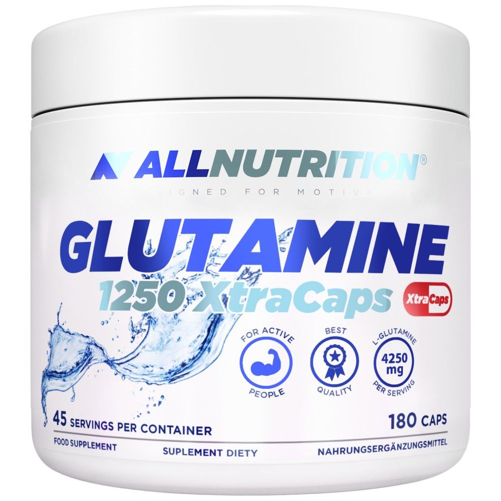Glutamine 1250 XtraCaps - 180 kapsula