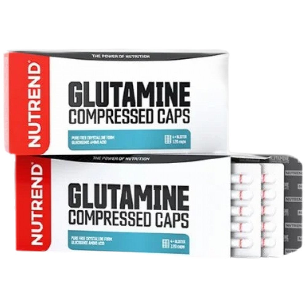 Glutamine Compressed Caps - 120 kapsula