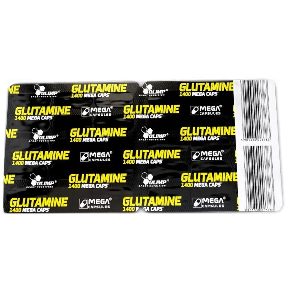 Glutamine Mega Caps 1400 - 30 kapsula