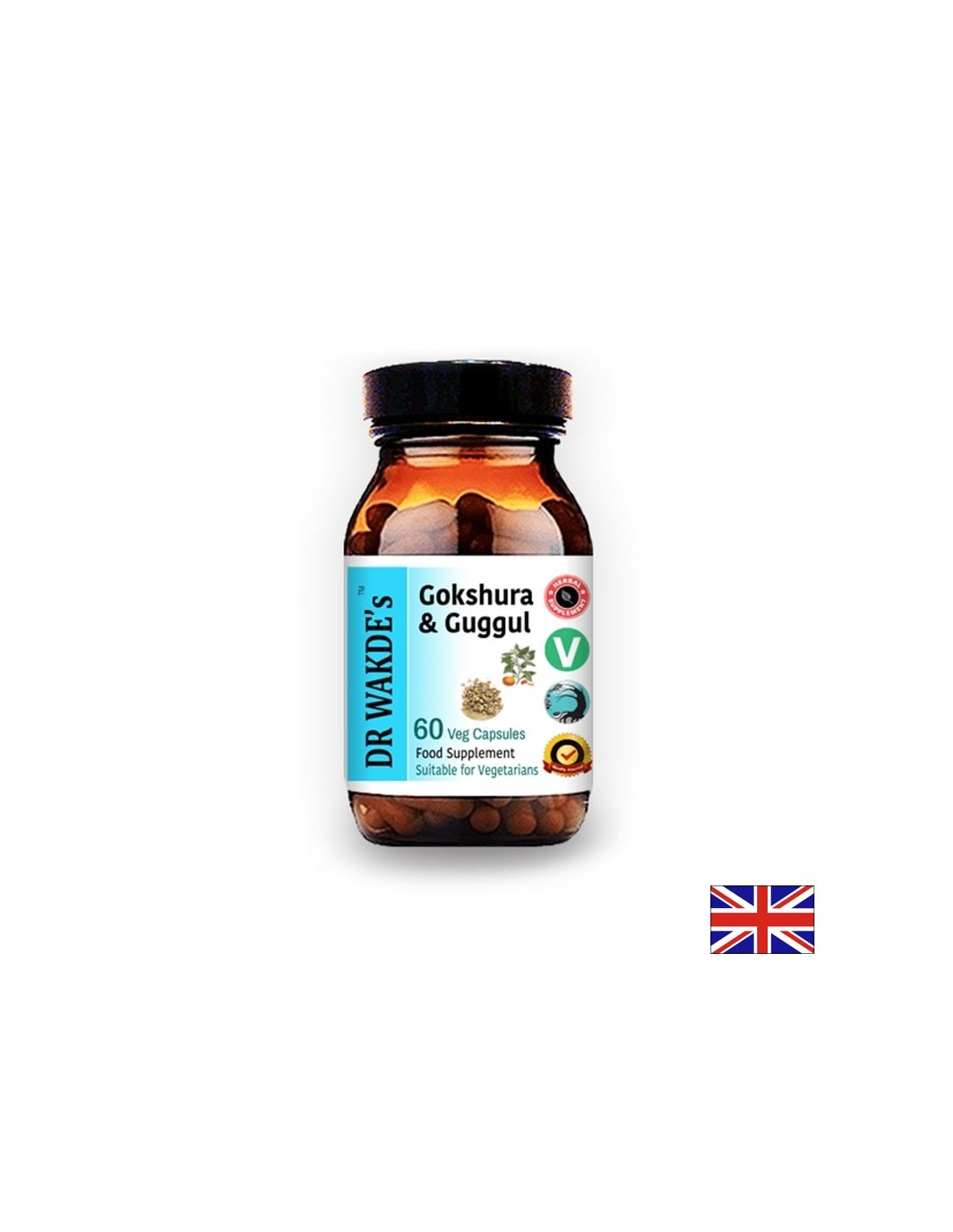 Gokšura & Guggul/Gokshura i Guggul Ayurveda, 60 kapsula DR WAKDE's