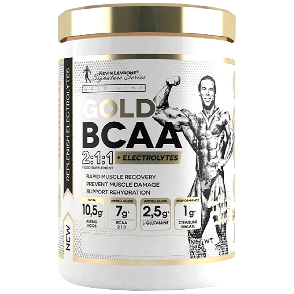 Zlatni BCAA 2:1:1 | s glutaminom i citrulinom & Elektroliti - 375 grama
