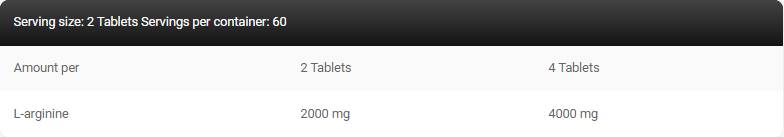 Gold Line/L-arginin 1000 - 120 tableta