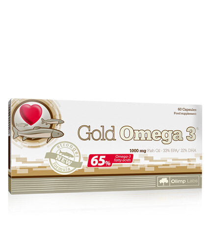 Gold Omega 3 65% 60 kap. OLIMP