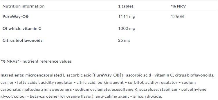 Gold Vit C 1000/Šumeće - 20 šumećih tableta