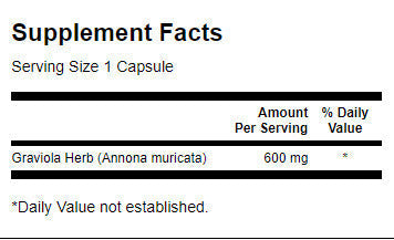 Graviola 530 mg - 60 kapsula