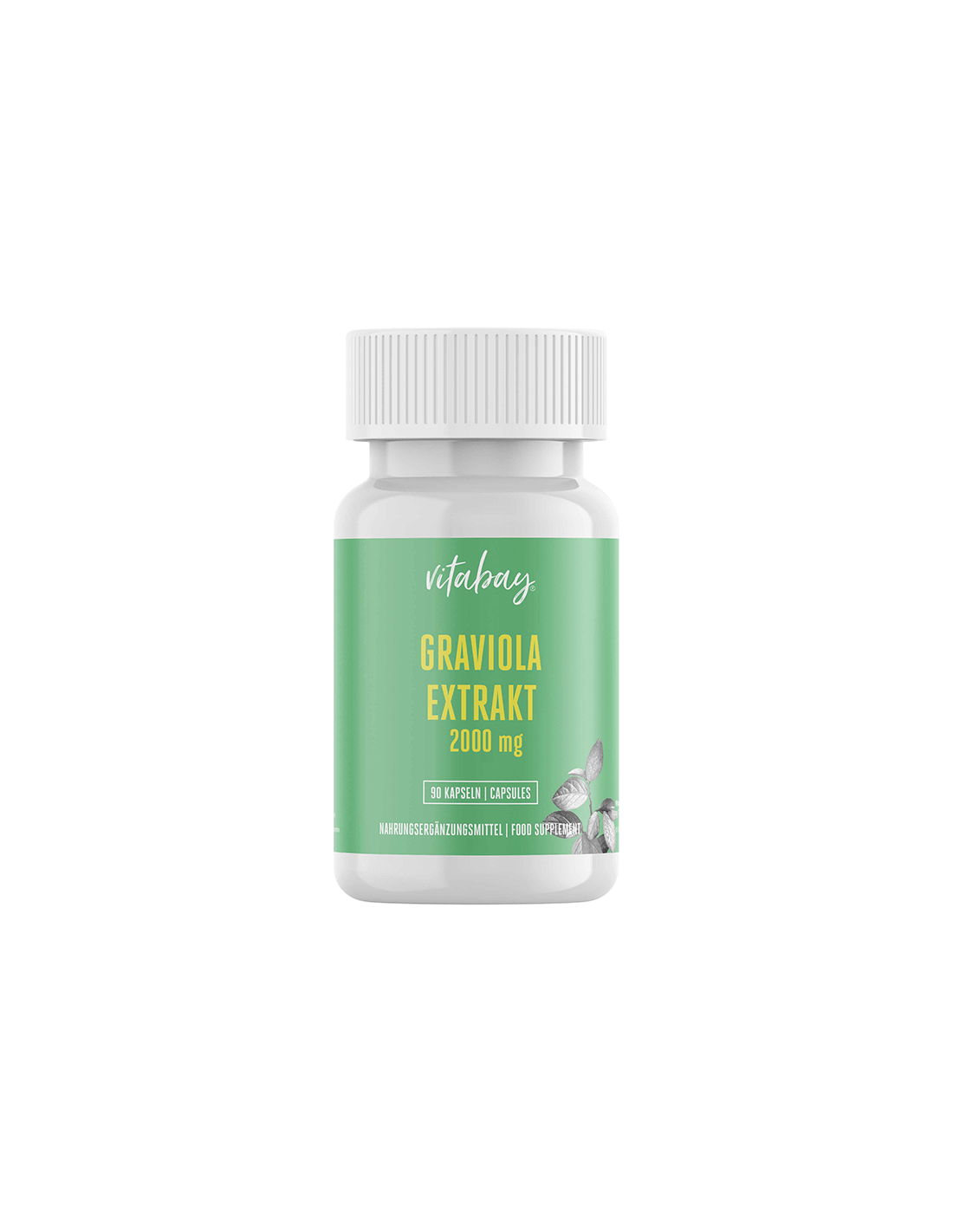 Graviola Extrakt/Ekstrakt graviole, 90 kapsula <tc>Vitabay</tc>