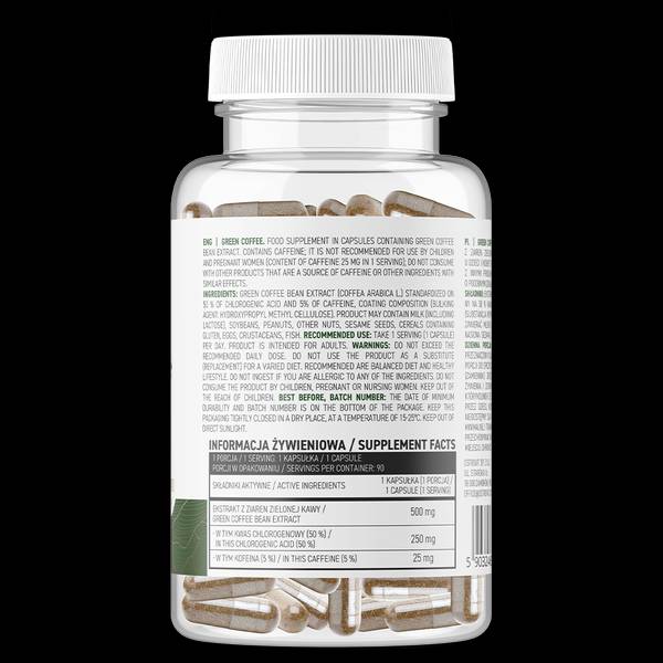 Zelena kava 500 mg/Vege 90 kapsula