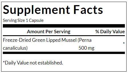 Zelenousna dagnja 500 mg/60 kapsula - 0
