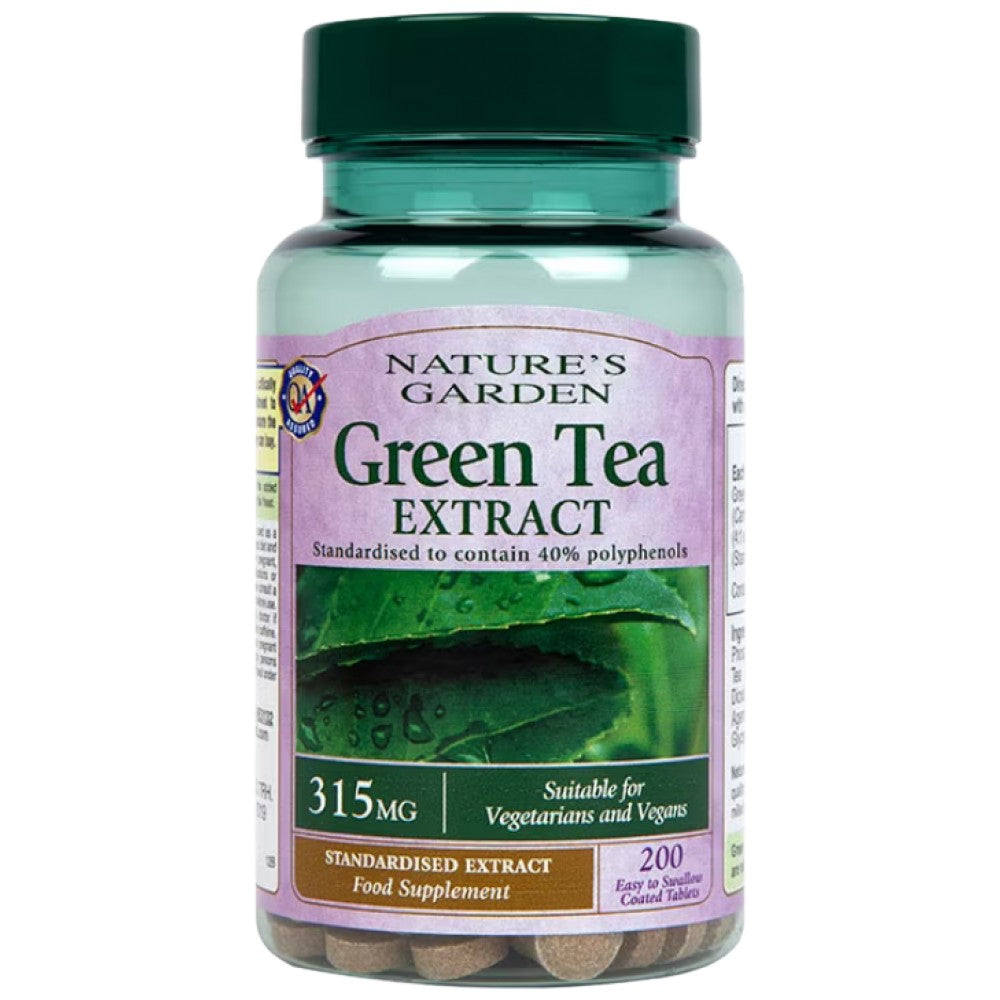 Ekstrakt zelenog čaja 315 mg | Nature's Garden - 200 tableta