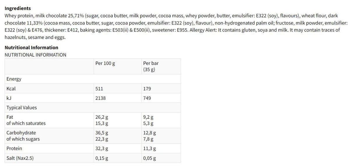HIGH PROTEIN Wafer - 12 x 35 grama
