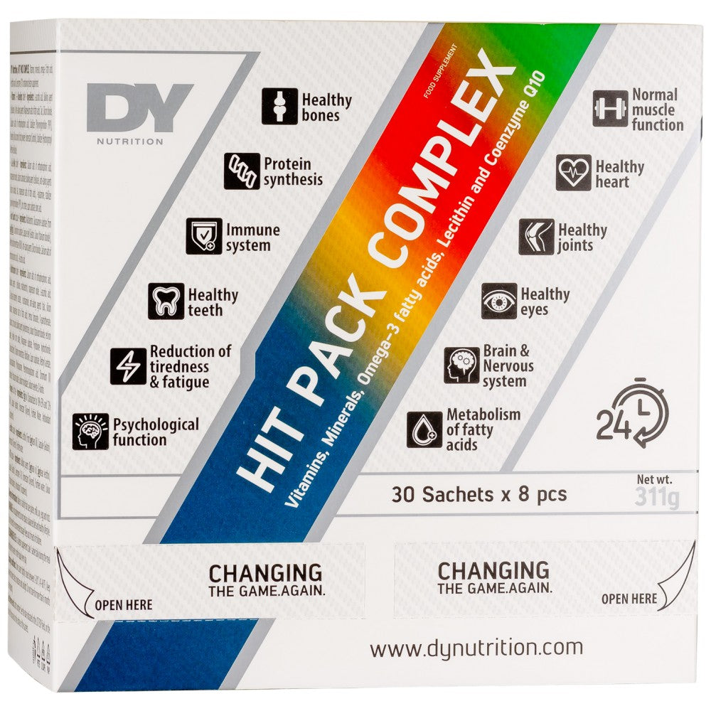 HIT Pack Complex | Multivitaminski paket za trening visokog intenziteta - 30 paketa