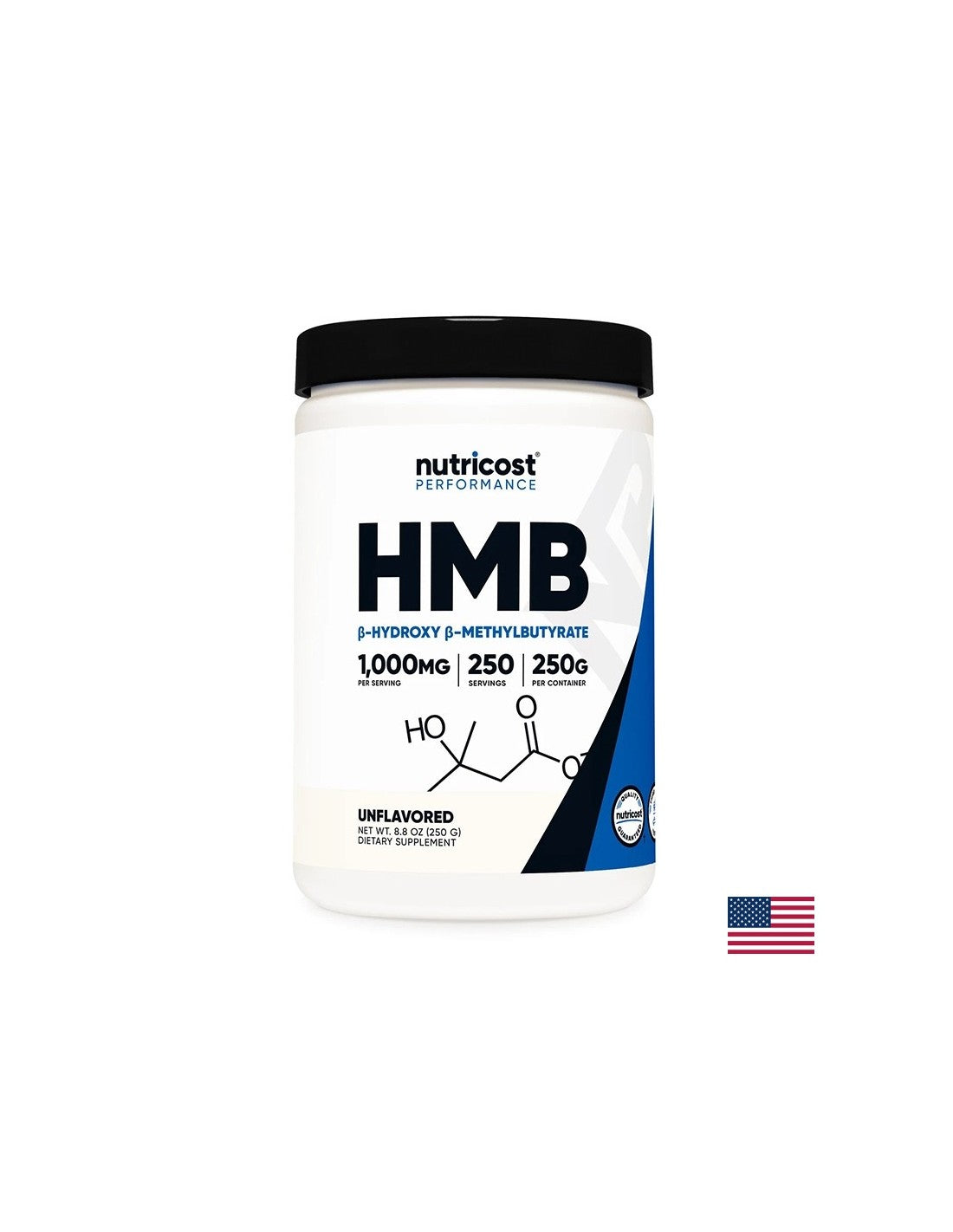 Za aktivno bavljenje sportom - HMB (Beta-hidroksi Beta-metil butirat), 250 g praha