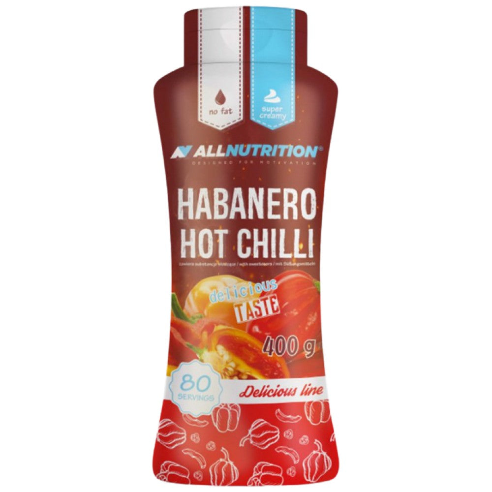 Habanero ljuti čili umak | Niskokalorično - 400 ml