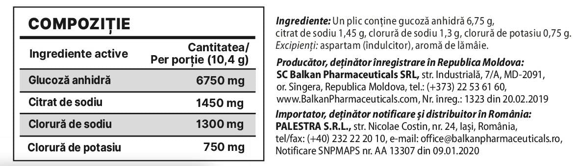 Hidroreg OPTIM - 10 x 10,4 grama
