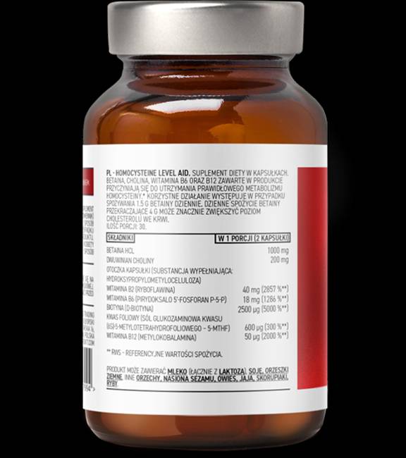 Homocysteine Level Aid 60 kapsula