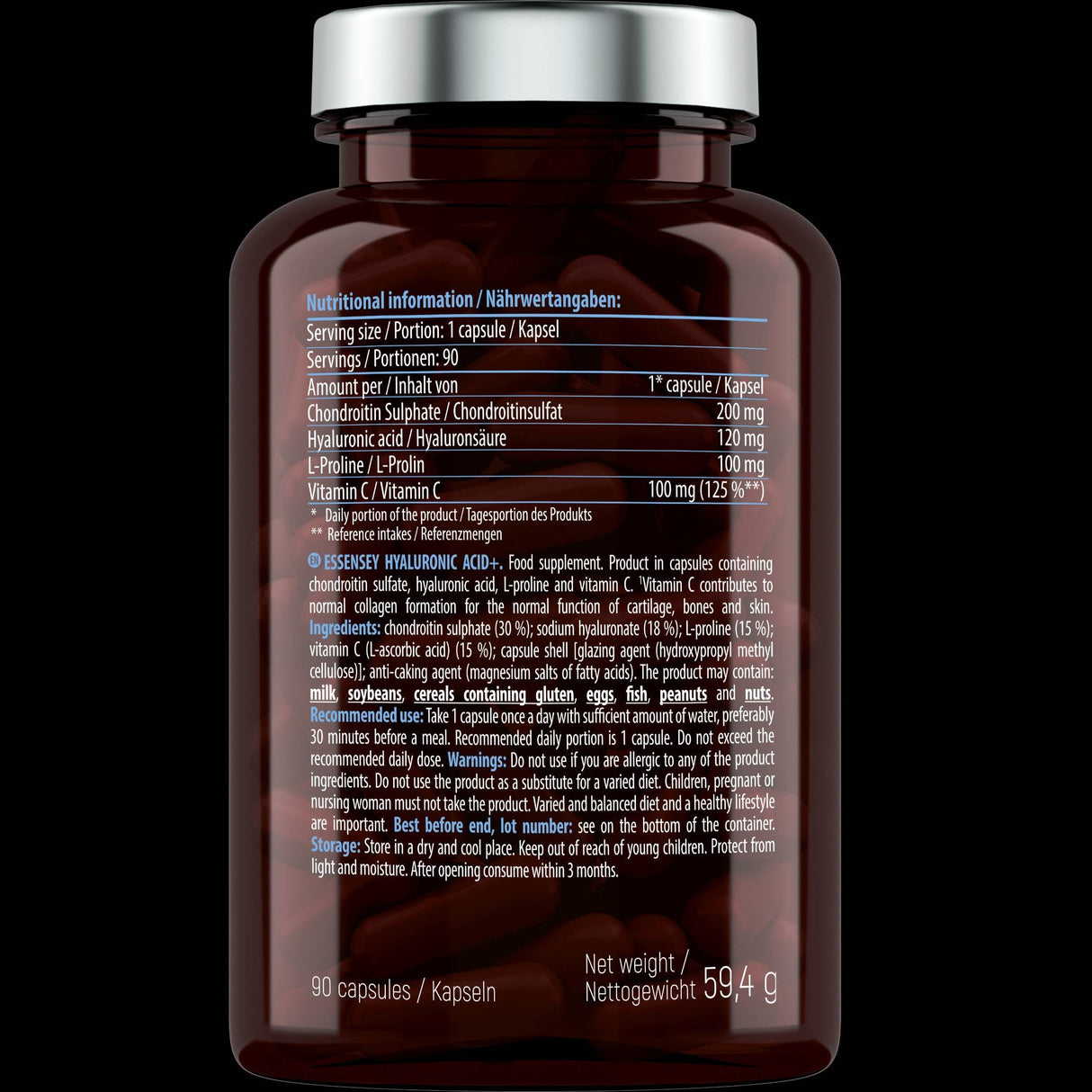 Hijaluronska kiselina 120 mg - 90 kapsula