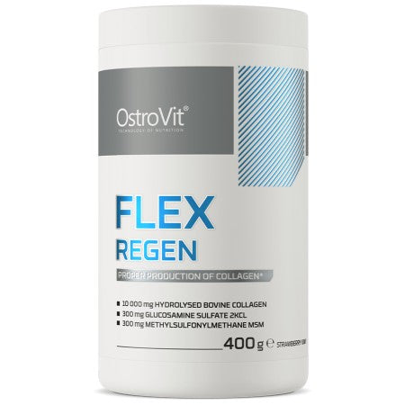 Flex Regen | Kolagen + glukozamin, hondroitin, MSM, hijaluronska kiselina 400 grama