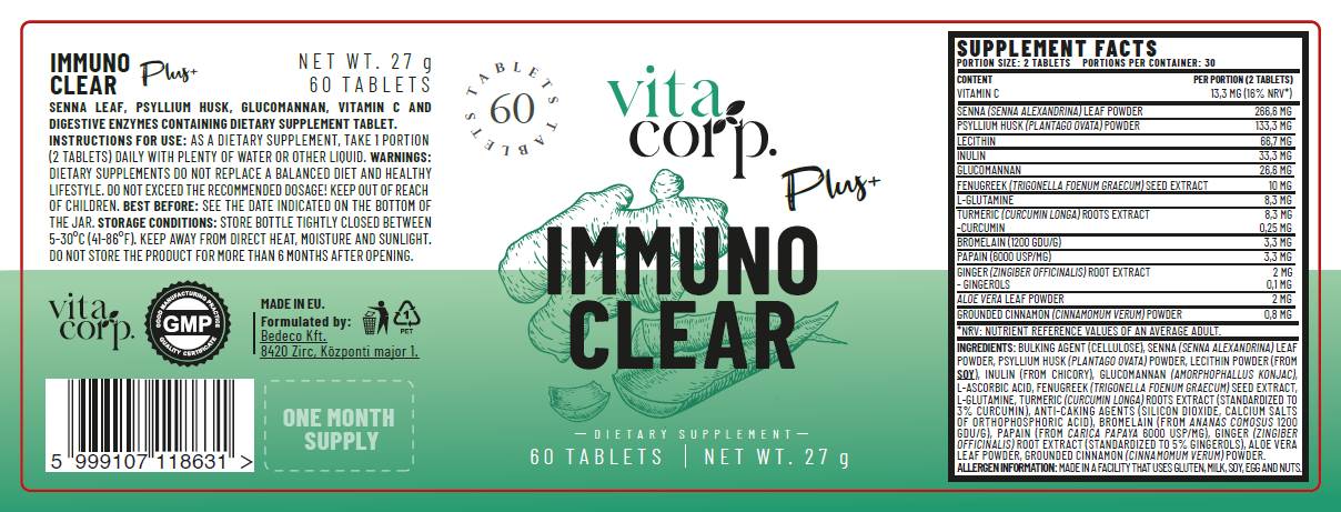 Immuno Clear Plus+ - 60 tableta