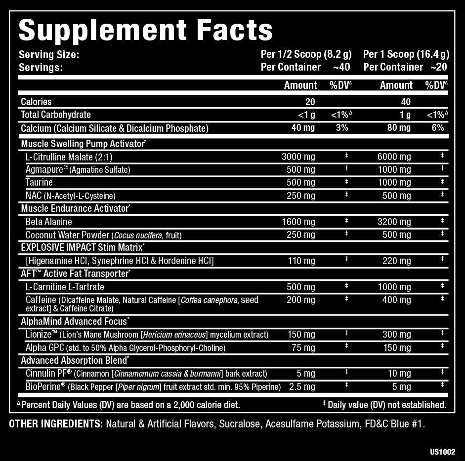 Impact Igniter/Pre-Workout - 328 grama