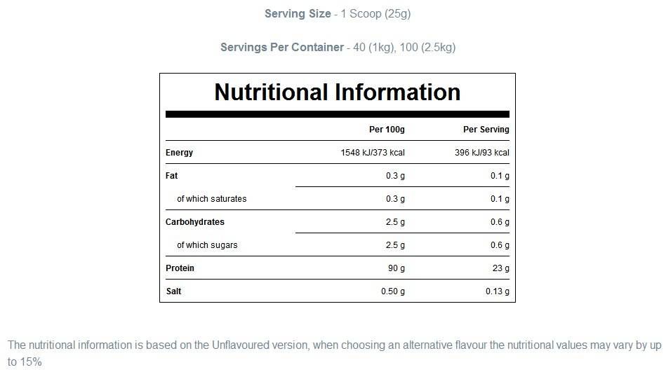 Impact Whey Isolate - 1000 grama