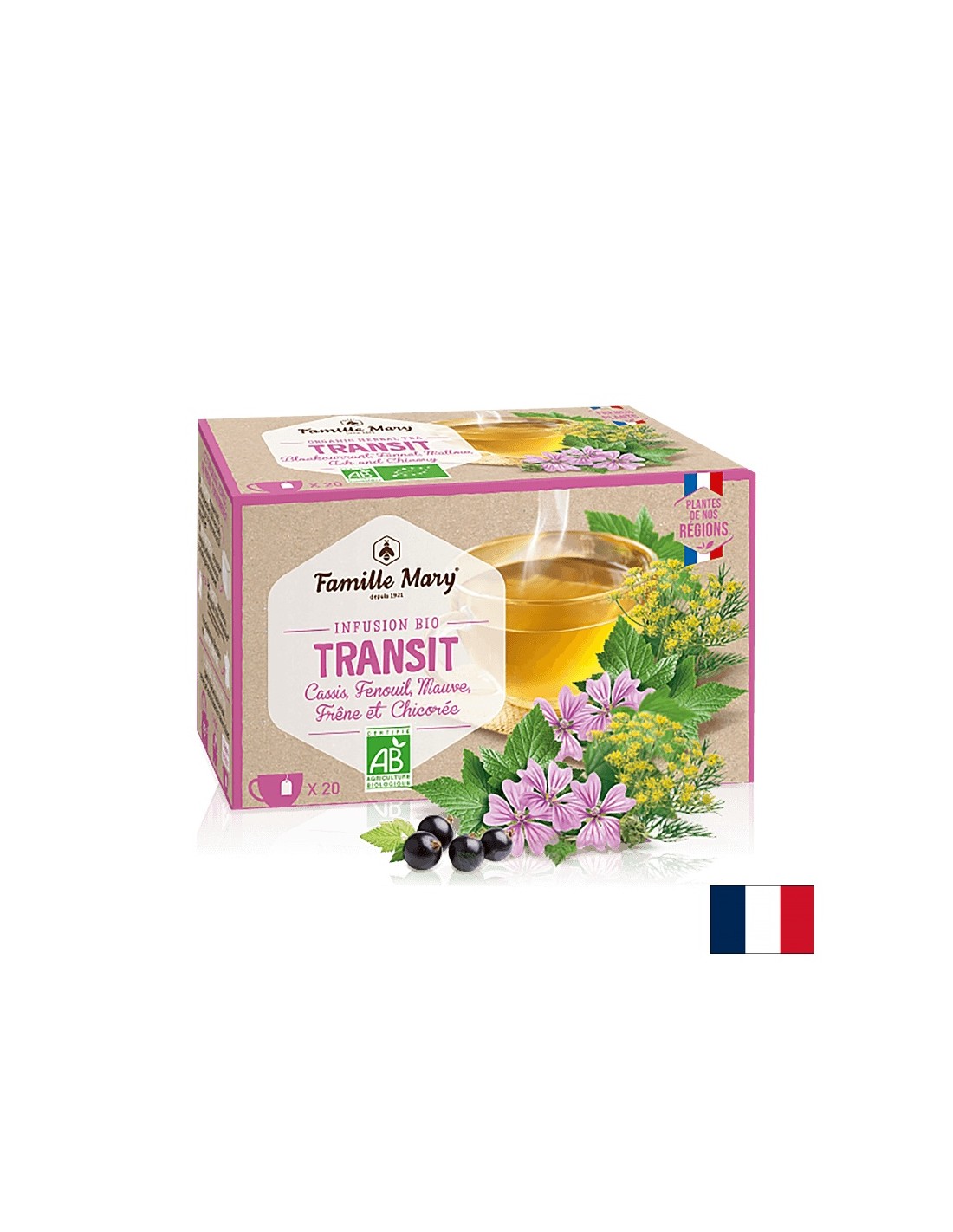 Infuz bio transit/Čaj za dobru peristaltiku crijeva, 20 filter vrećica