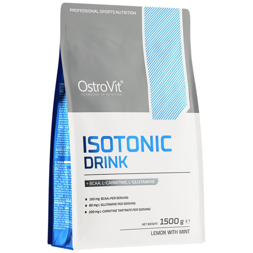 Izotonični prah + BCAA, L-karnitin, L-glutamin - 500 grama