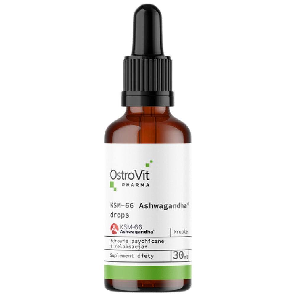 KSM-66 Ashwagandha kapi | Ekstrakt korijena Ashwagandhe 30 ml