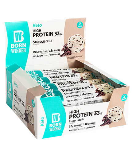 Keto 33% visokoproteinska pločica - 12 x 60 grama