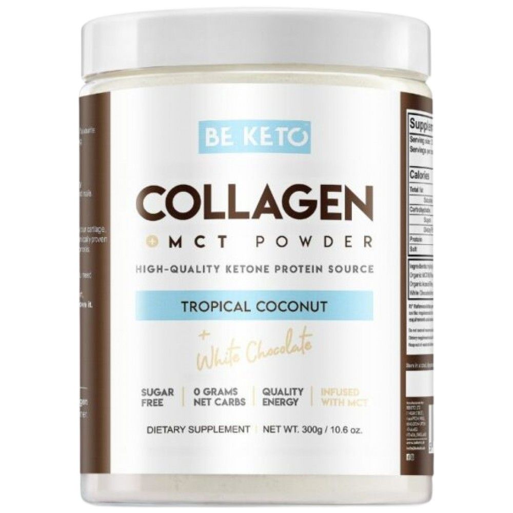 Keto kolagen + MCT prah - 300 grama