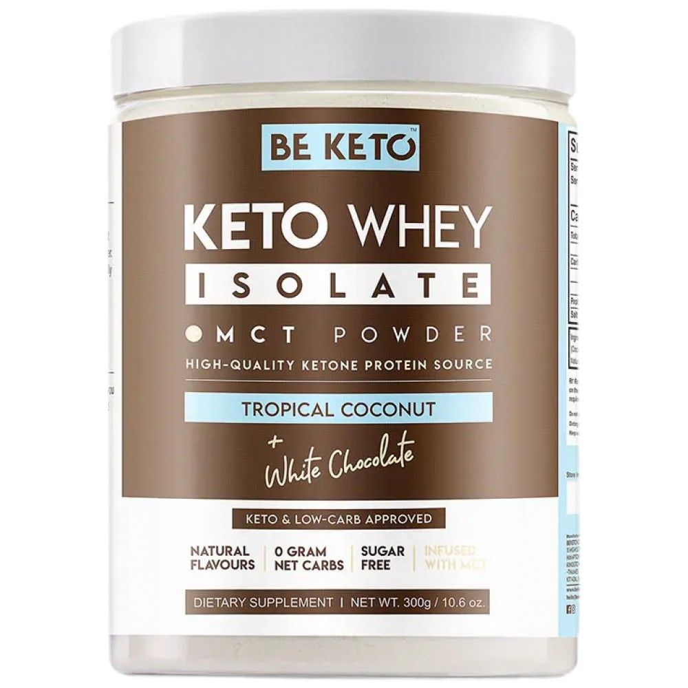 Keto Whey Isolate + MCT - 300 grama
