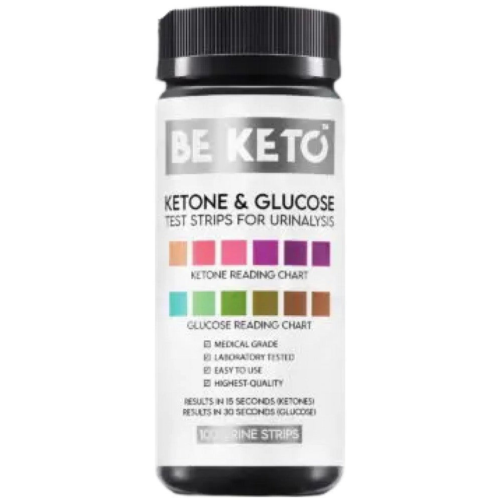Keton & Trakice za mjerenje glukoze - 100 kom.