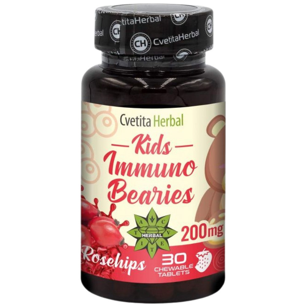 Kids Immuno Bears 200 mg 30 tableta