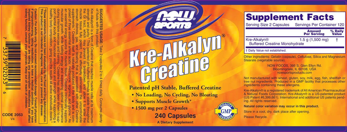 Kre-Alkalyn - 240 kapsula